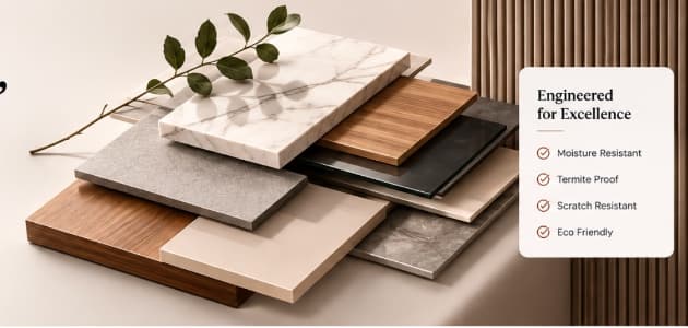 Curated Raw & Finished Material Library